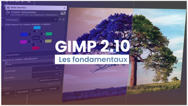 Gimp 2.10 - Les fondamentaux